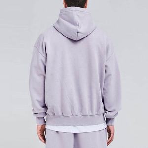 Sudaderas con Capucha de Felpa, 100% Algodón, Invierno, Gruesas, Vintage, Alta Calidad, Corte Regular, Personalizadas con Estampado y Bordado, Lavado Ácido, Venta al Por Mayor - Product Image 4