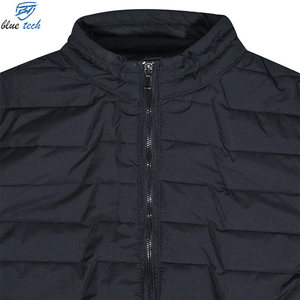 Men's Thick Winter Puffer <b>Jacket</b> Coated <b>Canvas</b> Quilted Insulated Stand Collar Full Zip Warm Outdoor Hiking Travel Casual - Product Image 6