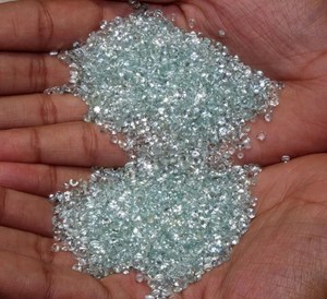 Aguamarina natural redonda facetada al por mayor, piedra preciosa facetada suelta para hacer joyería, lote al por mayor - Product Image 2