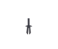 Rivets de fixation en plastique, clips automobiles en nylon PC pour fixation par poussée sur panneau, rivets d'expansion en nylon PC, attaches à pousser en plastique