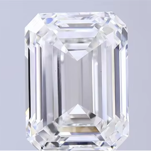 Diamante Blanco Suelto Majestic de 7 Quilates, Color F, Claridad VS1, Corte Esmeralda, con Simetría de Corte Escalonado Élite y Brillo Helado Excepcional - Product Image 1