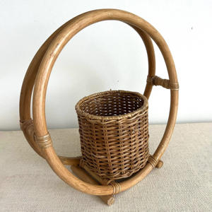 Accesorio de jardín, macetas colgantes para plantas de exterior, maceta colgante de ratán, macetas al precio más bajo - Product Image 1