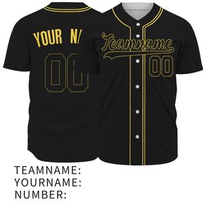 Hot Selling Unique Design Baseball Jerseys Sublimation Printed Team logo Name Number Fashion Baseball Shirt for Men Jersey - Product Image 5