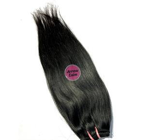 Extensiones de Cabello Humano Remy Indio Natural Liso de Alta Calidad Arrow Exim, 3.5 oz, Mechones con Doble Trama a Máquina - Product Image 6