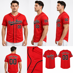 durable baseball top made with stretch fabric for team training and match day wear with easy movement for baseball players - Product Image 6