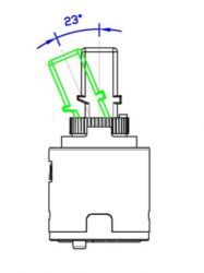 CAP0018 Cartouche céramique 25 mm OD - Product Image 2