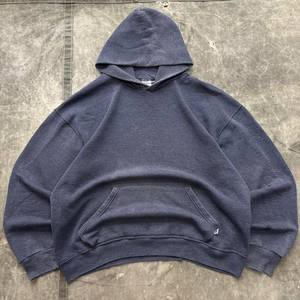 Sudadera con capucha de alta calidad, estilo casual grunge Y2K, diseño desgastado, personalizada y elegante, en color azul deslavado, para hombre y mujer. - Product Image 1