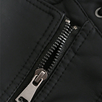 Veste en cuir PU pour homme, style bomber, pour l'hiver, avec logo personnalisé, vente en gros, fabricant ODM, grandes tailles