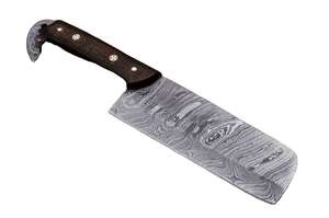 Cuchillo de Cocina de Acero de Damasco Hecho a Mano, Cuchillo Profesional para Cortar Carne, Cuchillo de Carnicero Afilado como una Navaja, Logotipo Personalizado OEM Disponible - Product Image 2