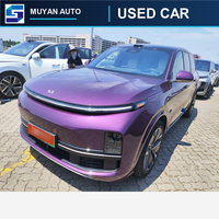 Li Auto L9 Ultra EREV Hybride SUV d'occasion 2025, 7338 km, 6 places, rapport d'inspection, conduite à gauche, à vendre, exportation Chine