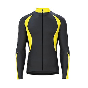 Camiseta de Ciclismo para Hombre al por Mayor, de Secado Rápido, Anti-Sudor, con Impresión Personalizada y Suministro al por Mayor Disponible - Product Image 1