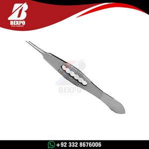 Pinzas Dentadas Hoskins Premium de Acero Inoxidable, Herramienta Oftálmica para Suturas Microquirúrgicas, Instrumentos Quirúrgicos con Certificación CE ISO - Product Image 2