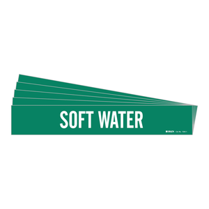 กาวติดป้ายระบุท่อ Brady Soft Water สำหรับงานอุตสาหกรรม ใช้สำหรับระบุท่อในโรงงานและอาคาร - Product Image 2