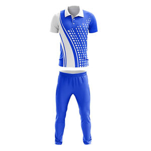 เสื้อคริกเก็ตคุณภาพสูงแบบซับลิเมชั่น ชุดยูนิฟอร์มคริกเก็ตสั่งทำพิเศษ พร้อมโลโก้สโมสรและชื่อทีมที่กำหนดเอง - Product Image 5