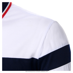 T-shirt pour hommes polo imprimé de logo brodé Fitness polo en coton uni brodé de qualité supérieure polos assortis aux couleurs - Product Image 5