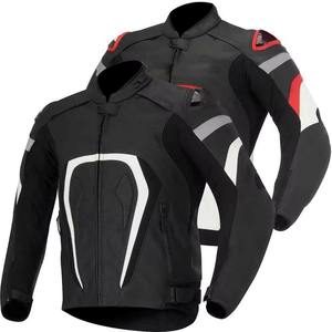 Chaqueta de Cuero Estilo Motero Striker Edge - Product Image 4