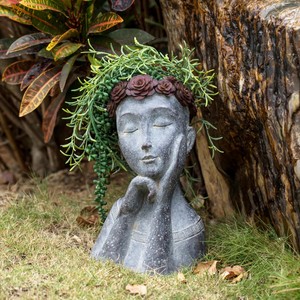 Sculpture de chat en ardoise artisanale pour jardin - Ornement décoratif en gros - Product Image 5
