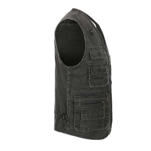 Nuevo Chaleco Vaquero de Diseño Único y Alta Calidad para Hombre, Estilo Casual sin Mangas, Ropa Urbana - Product Image 5