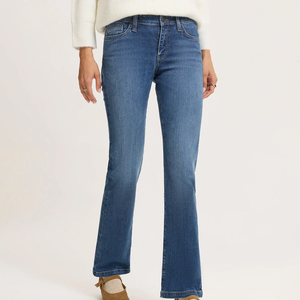 Pantalones Vaqueros Premium para Mujer, Diseño Personalizado, OEM, ODM, Alta Calidad, Precio de Fábrica, Suaves, Cómodos, Proveedor de Moda - Product Image 1