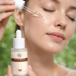 AG Organica OEM ODM Snail Mucin Facial Serum for Hydrating Nourishing Skin Care Face & Body Use Private Label - Product Image 3