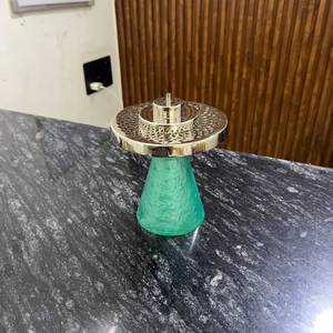 <b>Silver</b> Metal Resin Madkhan Bakhoor <b>Burner</b> Luxury Arabic Incense Holder Decorative Home Fragrance Accessory Durable Religious - Product Image 4