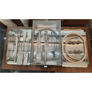 Abdominal Surgical Retractor <b>Set</b> Instruments with Sterilisation Box - Product Image 1