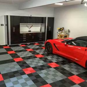 Hot Seller PP 40*40*1.8Factory Direct Supply <b>Cheap</b> Plastic Interlocking <b>Flooring</b> Tiles <b>Garage</b> Floor Tiles - Product Image 5