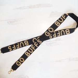 <b>Rammer</b> Personalized Custom Replacement Wide Strap Beaded Crossbody Purse Straps for Stadium Bag Purs Seed Bead Bag Strap Beaded - Product Image 6