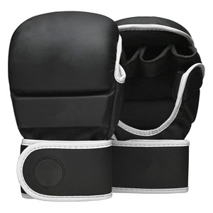 Gants de Sparring MMA en Gros avec Logo Personnalisé, Gants de Grappling à Doigts Ouverts, Gants de Sport Professionnels pour l'Entraînement, Gants de Kickboxing MMA - Product Image 5