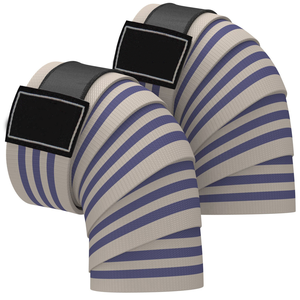 Gym Knee Wraps Men Women Squat Joint Stability Wrap Compression Performance <b>Training</b> OEM Supplier - Product Image 3