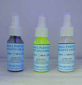 Flacon pulvérisateur de réactifs à petites particules, noir fluorescent, blanc, emballage cosmétique et huiles essentielles 50ml 100ml 250ml - Product Image 1