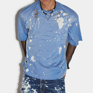 T-shirts personnalisables pour hommes, en coton 100%, style streetwear, impression personnalisée, toutes les couleurs disponibles, respirants - Product Image 3