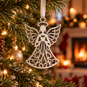 Custom <b>Christmas</b> Ornaments 3D Metal Embossed Logo Tree Hanging <b>Decoration</b> Wholesale - Product Image 1