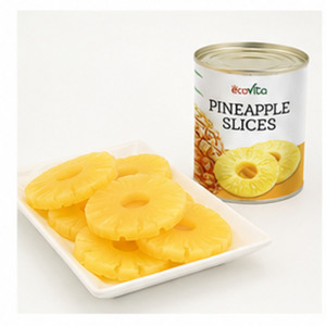 Made In Vietnam Wholesale Price Best Selling Best Quality Tasty <b>Pineapple</b> Slices in <b>Light</b> Syrup In Bulk - Product Image 6