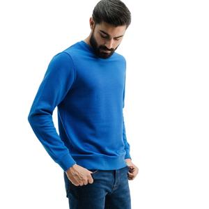 Unisex Customizable Design <b>Light</b> Knitted Winter Crew Neck Sweatshirt OEM Sky Logo Printed Front for Men Women Sport Streetwear - Product Image 1