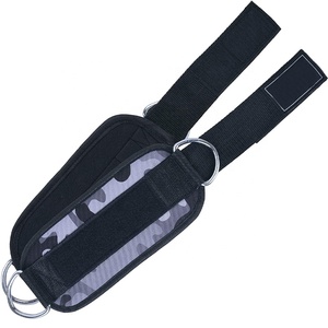 Sangles de cheville pour haltérophilie avec impression par sublimation et protection complète pour utilisation sur machine à câble - Product Image 4