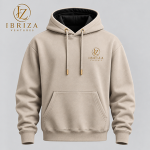 Sudadera con Capucha Unisex de Invierno, 100% Algodón Tejido, Color Sólido, Ecológica, Corte Holgado, con Logotipo Personalizado Impreso en Serigrafía en la Parte Delantera - Product Image 2