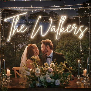 Insegna LED Personalizzata con Effetto Arcobaleno / Inseguimento, Lettere Luminose 'Marry Me', Insegna in Acrilico LED, Lettere LED per Matrimonio - Product Image 1