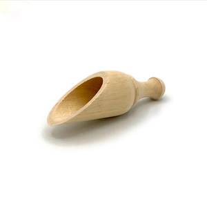 Cuillère doseuse en bois classique, écologique et artisanale, avec une capacité de 10 ml/20 ml/30 ml, pour le café, le sucre, le thé et les sels de bain - Product Image 4