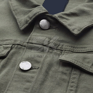 Factory Made New Arrival Long Sleeve Men Plain Jeans <b>Jacket</b> Custom Design <b>Cheap</b> Price Wholesale Men <b>Winter</b> <b>Jacket</b> - Product Image 4