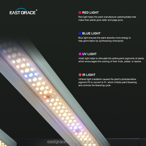 Barra de Luz de Cultivo Plegable Profesional de 800W, Chips SMD 3030, Eficiencia de 2.7μ<span class=keywords><strong>mol</strong></span>/J, Controlador Maestro y Soporte para Aplicaciones - Product Image 6