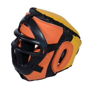 Protector de Cabeza de Boxeo de Cuero Profesional de Alta Calidad, Más Vendido, para Entrenamiento de MMA, Precio Bajo al por Mayor - Product Image 1