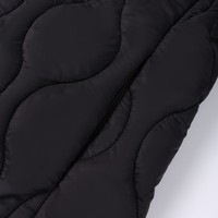 Parka de Invierno Cálida y Compresible, Ideal para Viajes, Gruesa, Cómoda, para Uso Diario al Aire Libre, con Cierre y Rayas Tejidas