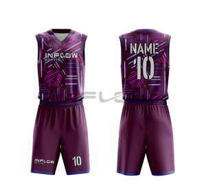 2025-2026 Custom Men's Kids' Youth Reversible Mesh Basketball Jersey Breathable Plus Size <b>Sets</b> <b>Beaded</b> Technique Printed Winter - Product Image 3