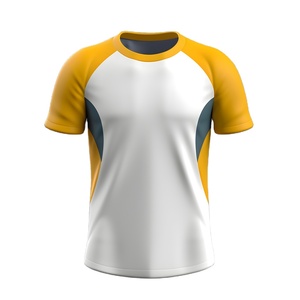 เสื้อฟุตบอลยูนิเซ็กซ์แบบสั่งทำแบรนด์ดังประจำปี 2024 คอกลม พิมพ์ลาย โพลีเอสเตอร์ 100% ระบายอากาศได้ดี แห้งเร็ว น้ำหนักเบา แขนครึ่งตัว - Product Image 2