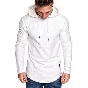 Vêtements d'hiver 2025 Prix de gros Sweat à capuche uni avec logo personnalisé pour hommes de toutes tailles. - Product Image 5