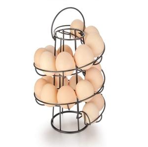 Estante Metálico Espiral para Huevos, Diseño Simple, Dispensador y Organizador de Huevos al por Mayor - Product Image 1