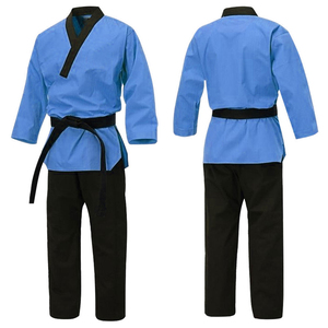 Martial Arts Judo 100% Cotton Elastic Drawstring Adult Uniform Lightweight Student Gi with Belt Quick Dry - Product Image 5