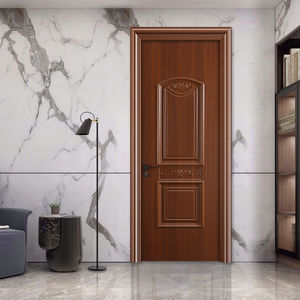 Puerta de entrada de madera personalizada ecológica, moderna, resistente al agua y al moho, para baño o dormitorio, con apertura lateral. - Product Image 3