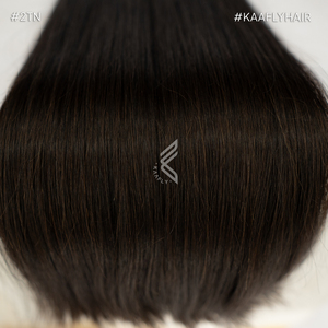 Paquets de cheveux vierges européens Extensions de cheveux bruts à la kératine K Tip Cuticule alignée et teinte Cheveux humains de haute qualité - Product Image 3
